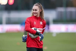 Kinga Szemik, bramkarka reprezentacji Polski w piłce nożnej