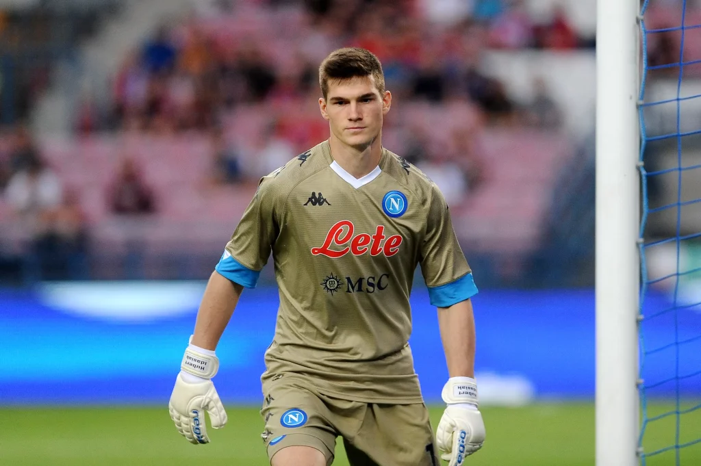 Krzysztof Idasiak w barwach Napoli