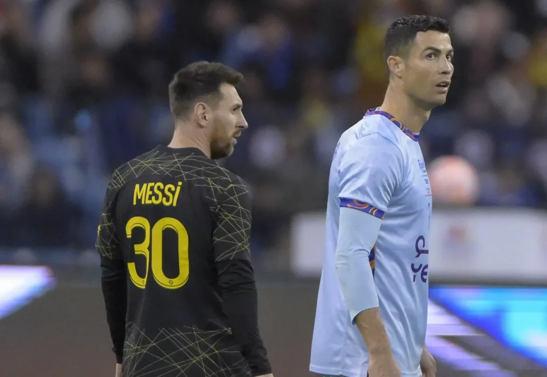 Messi i Ronaldo podczas ostatniego meczu przeciwko sobie