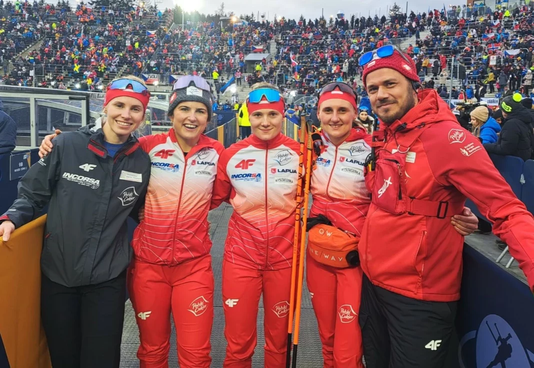 Polskie biathlonistki