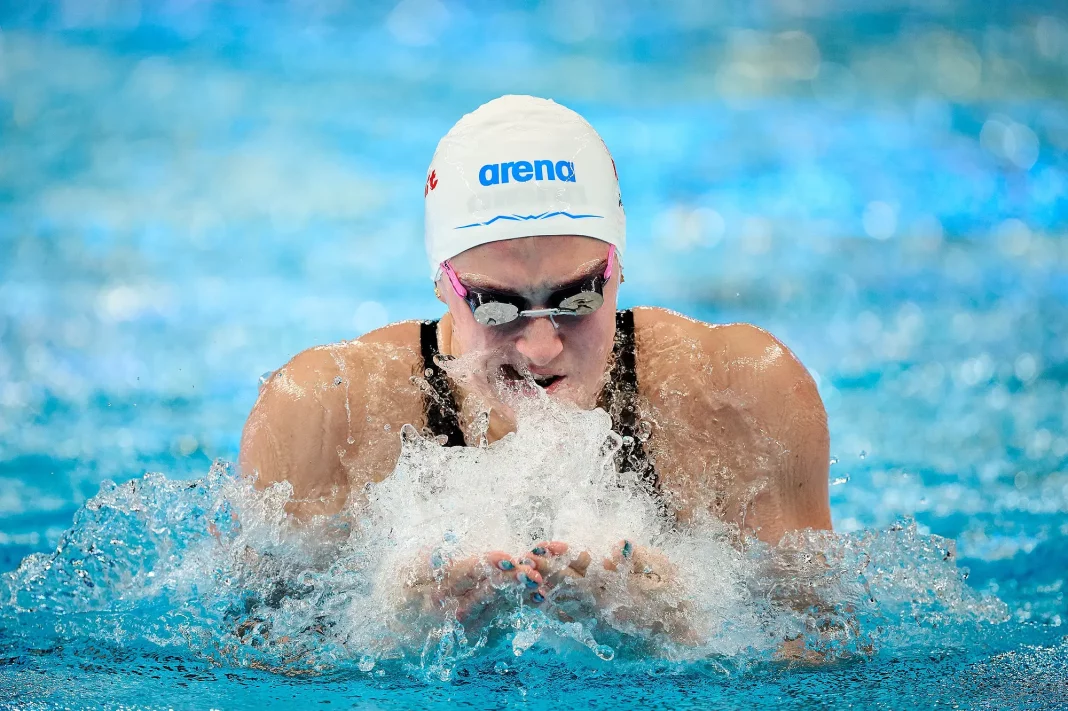 Sztandera Dominika, reprezentacja Polski w pływaniu