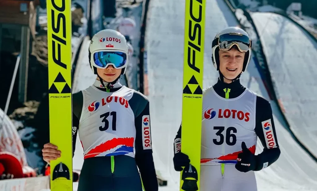 Tymoteusz Amilkiewicz, Marcin Wrobel, polski skoczkowie narciarscy